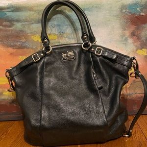 Coach Black Leather Purse